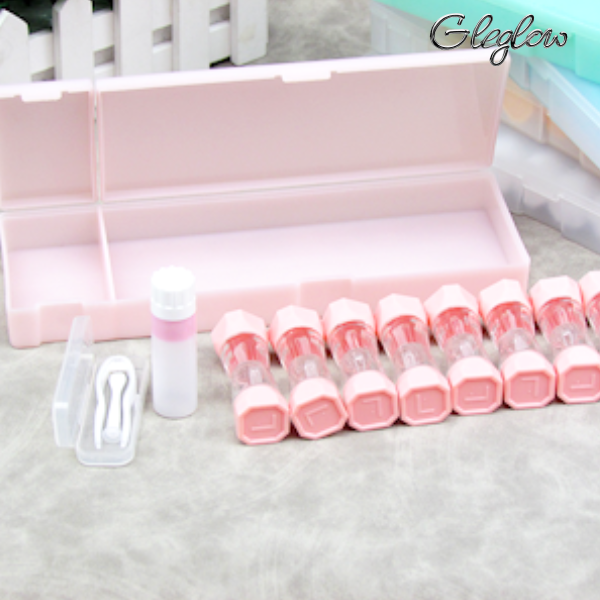 Tiny Lens Case Colored Contacts - Gleglow