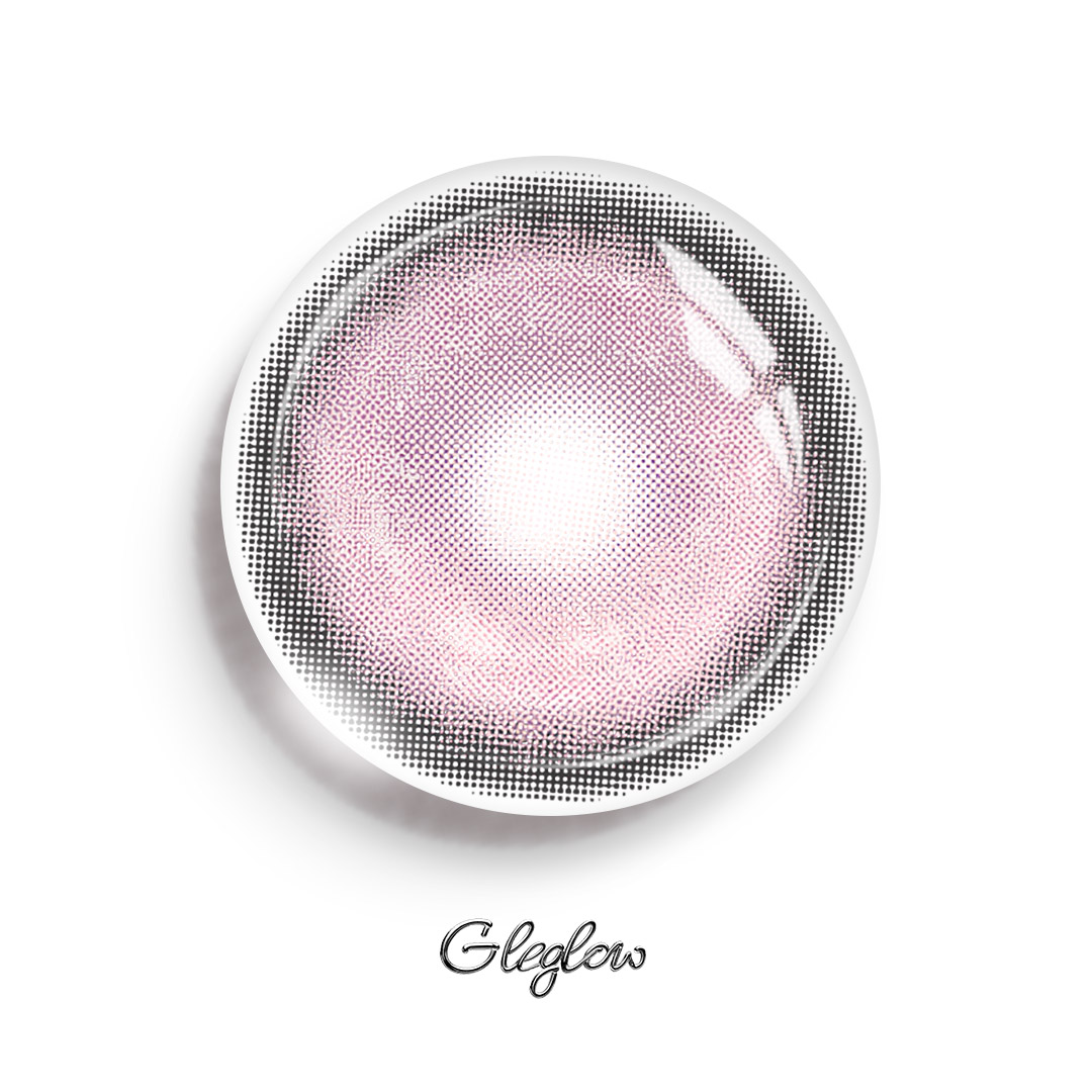 KOI Pink - 1 Year, 2 lenses Colored Contacts - Gleglow