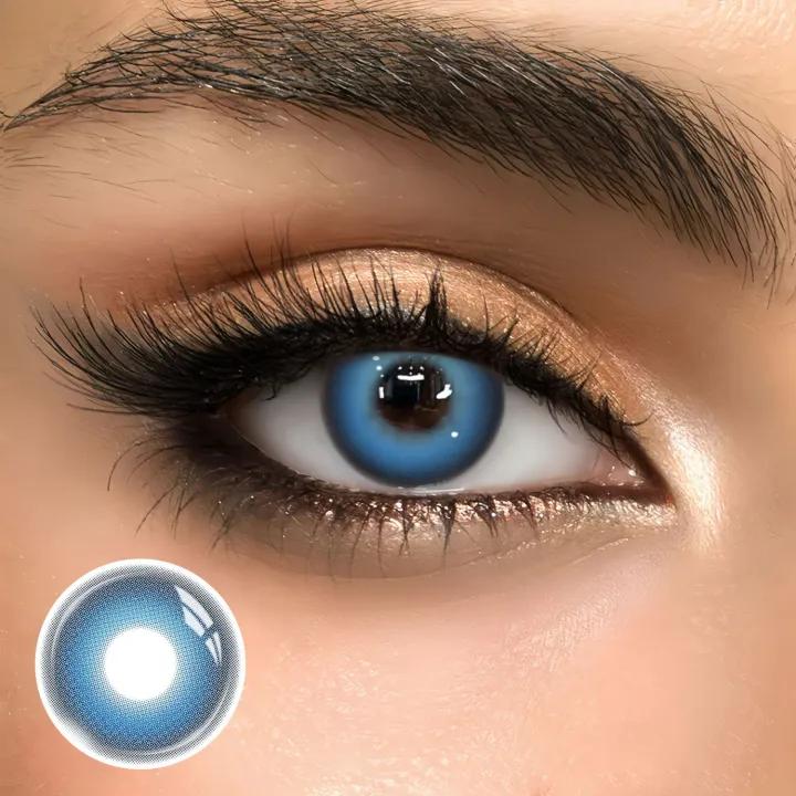 Lapis Blue - 6-month，2 lenses