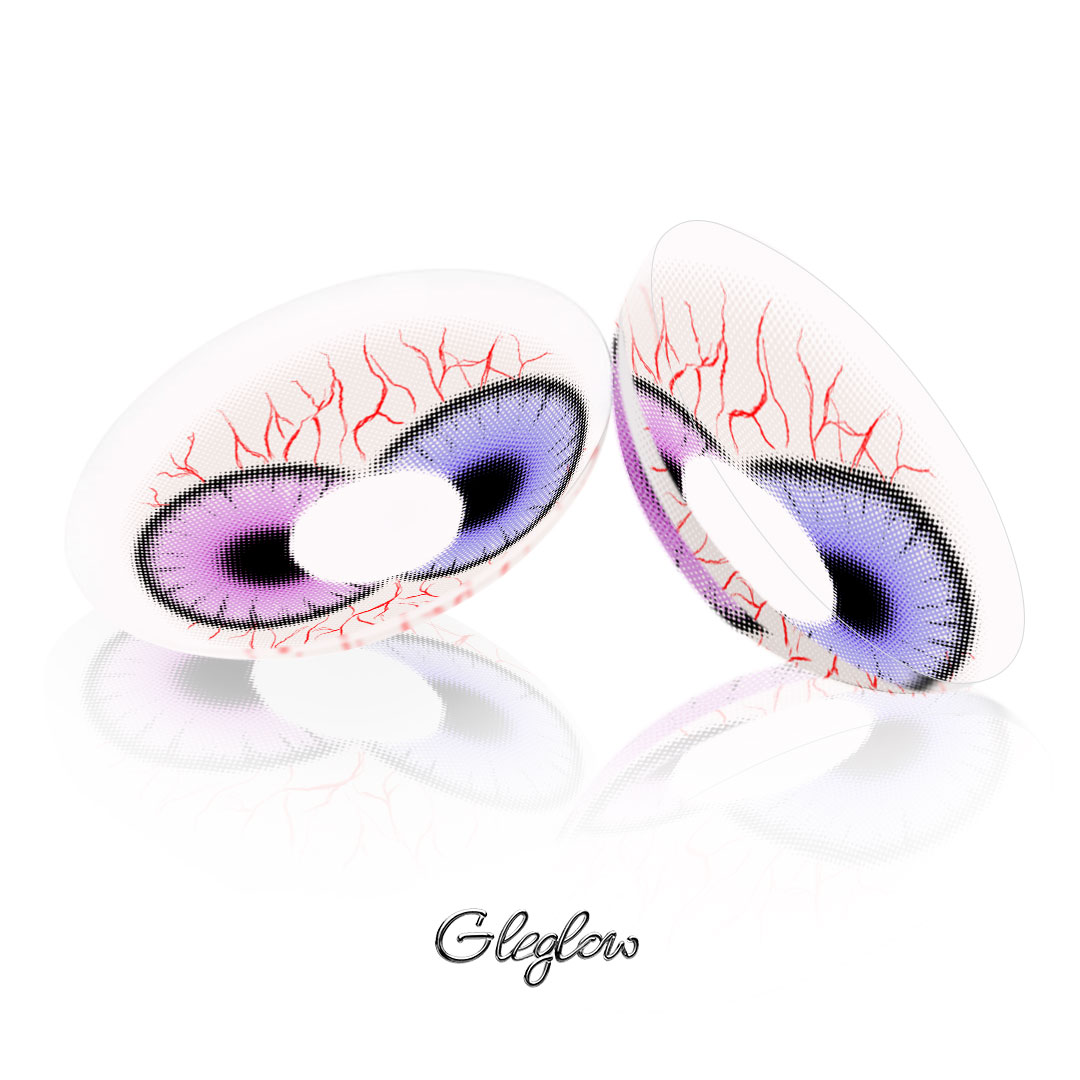 Lilac Purple - 1 Year, 2 lenses