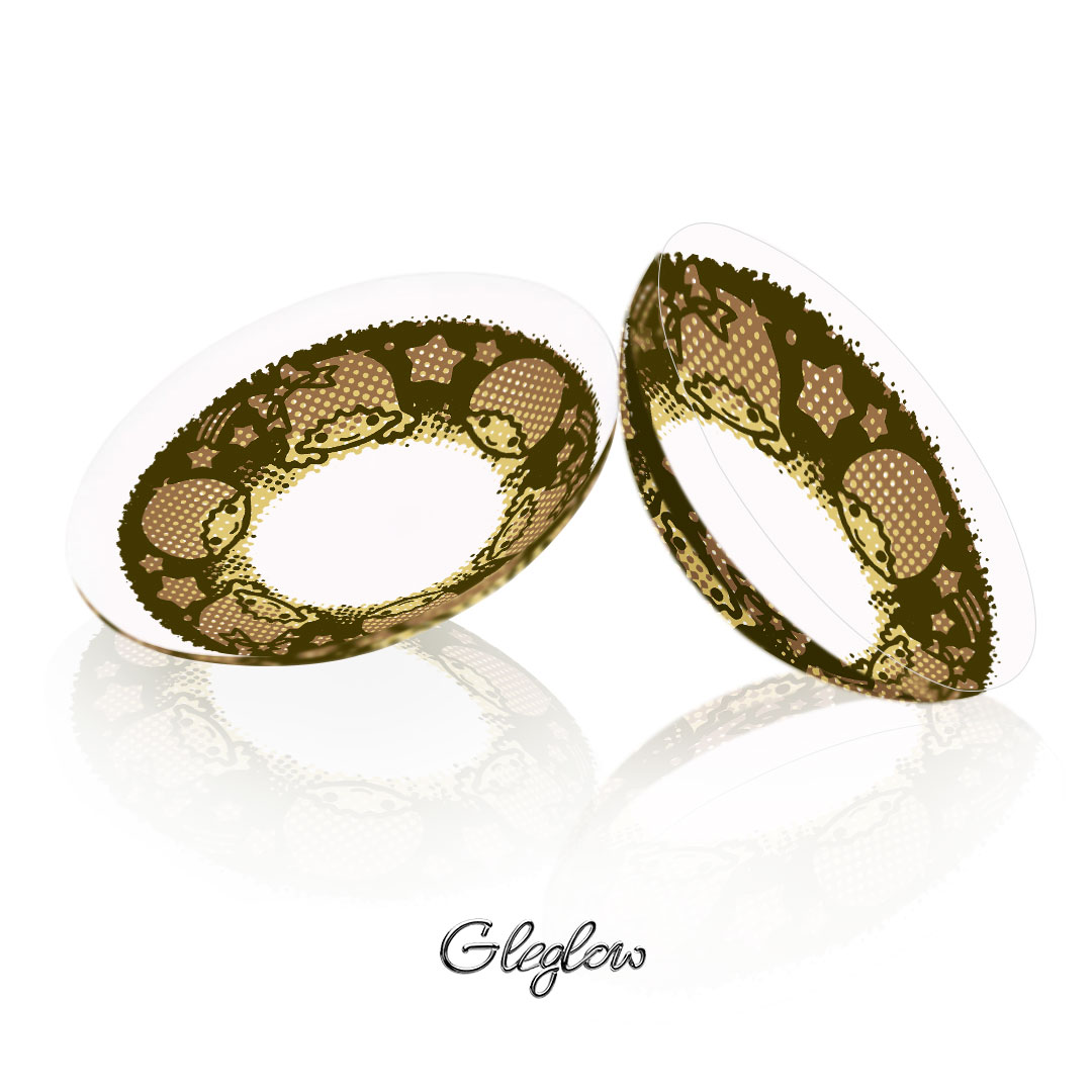 Little Twin Stars Style - 1 Year, 2 lenses Colored Contacts - Gleglow