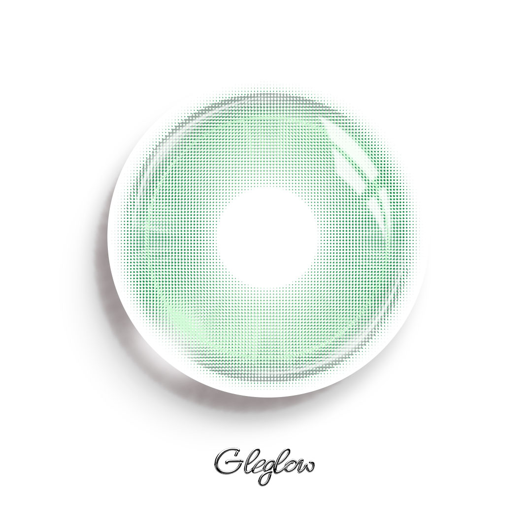 Lorza Green - 1 Year, 2 lenses Colored Contacts - Gleglow