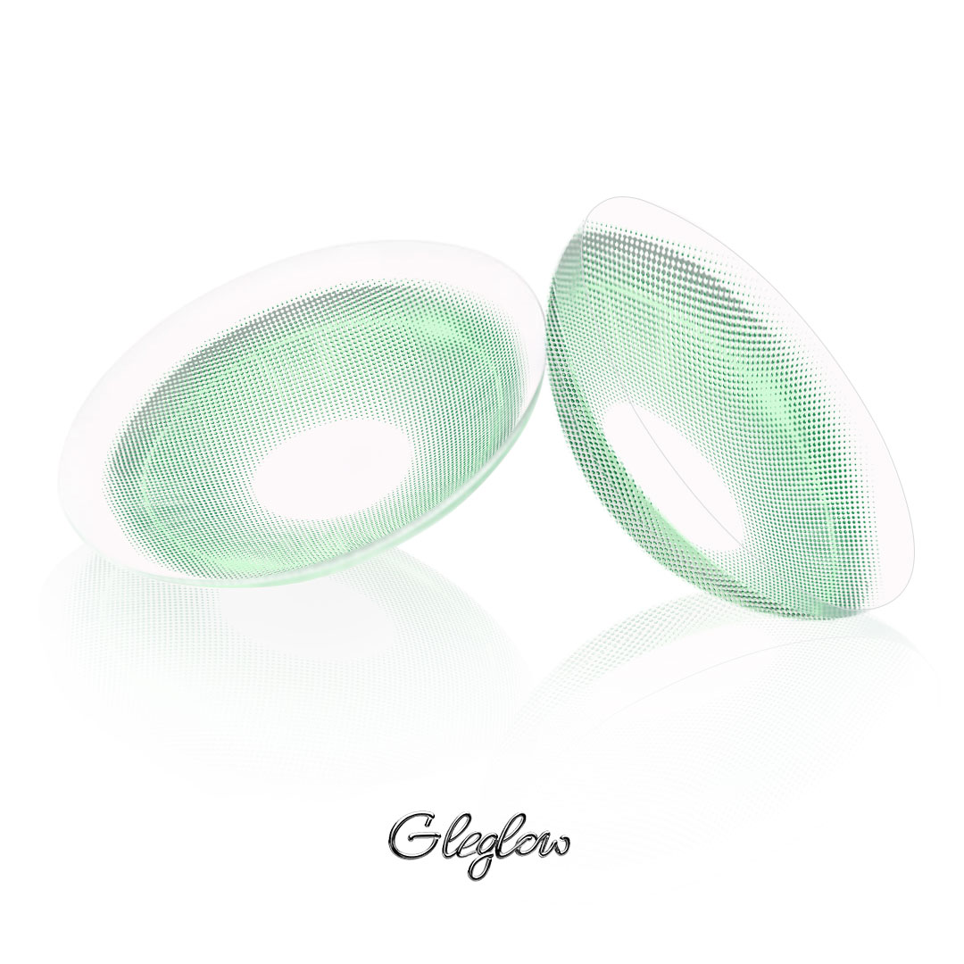 Lorza Green - 1 Year, 2 lenses Colored Contacts - Gleglow