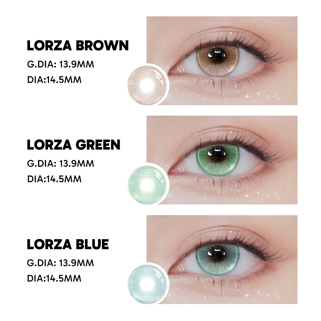Lorza Green - 1 Year, 2 lenses