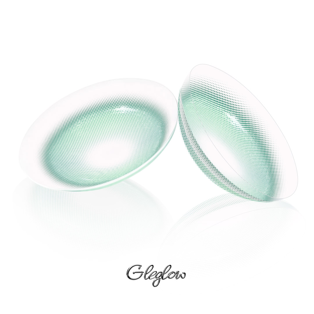 Luminous Green - 1 Year, 2 lenses Colored Contacts - Gleglow