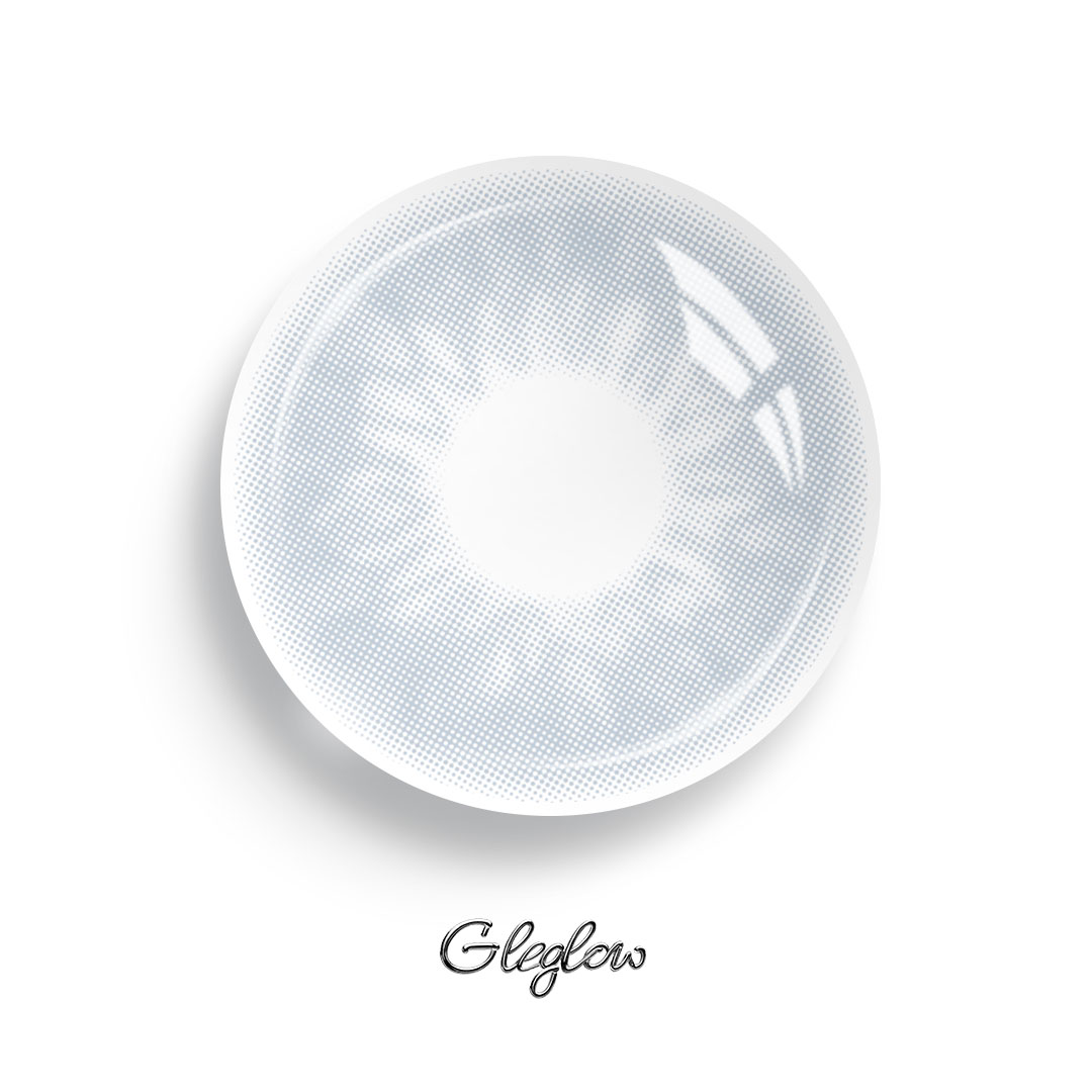 Lunis Grey - 1 Year, 2 lenses Colored Contacts - Gleglow