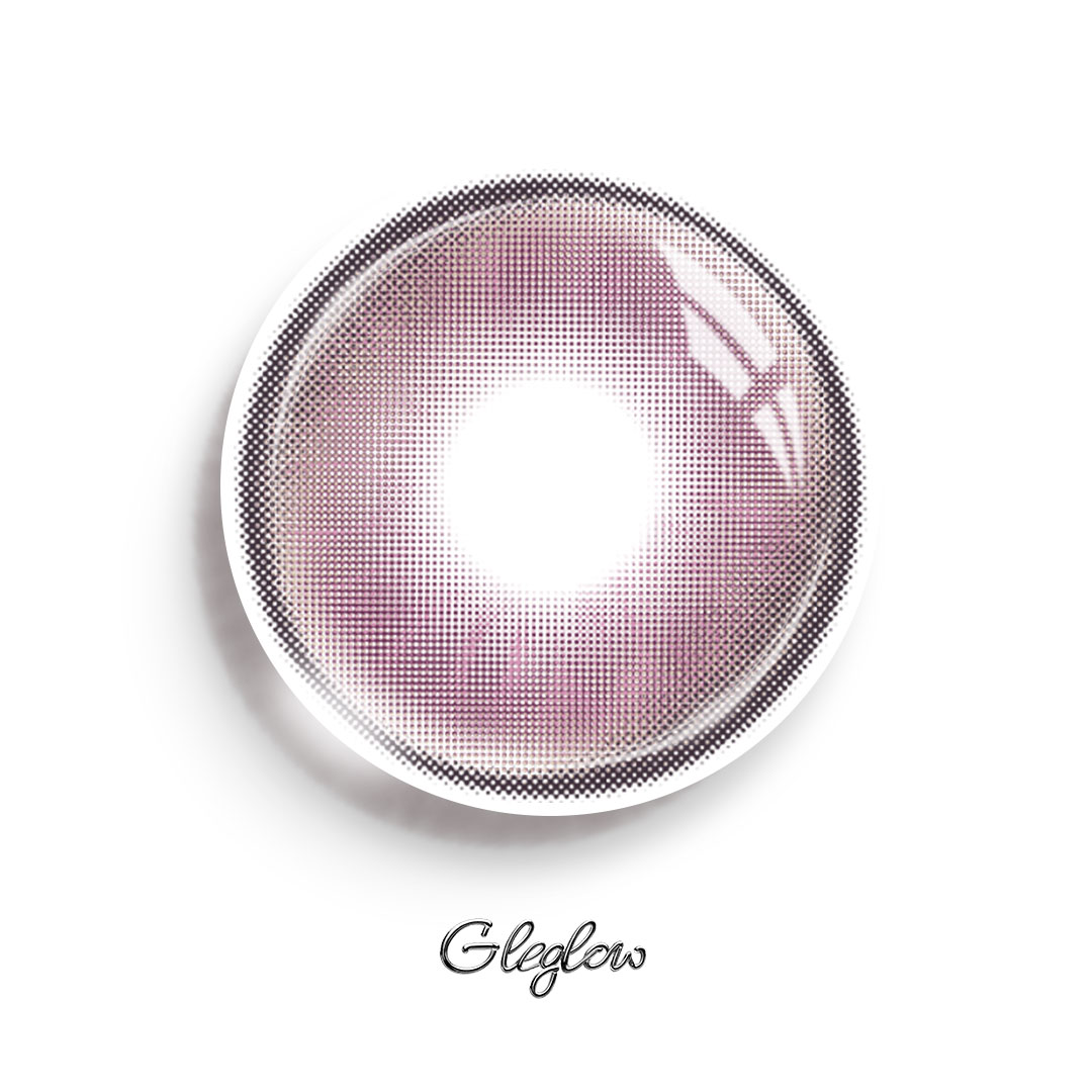 Lunor Pink - 1 Year, 2 lenses Colored Contacts - Gleglow