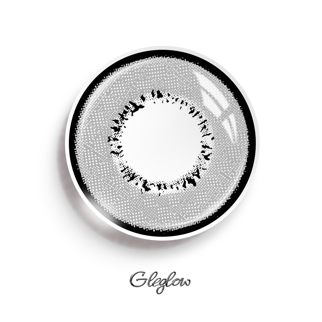 Magic Grey - 1 Year, 2 lenses Colored Contacts - Gleglow