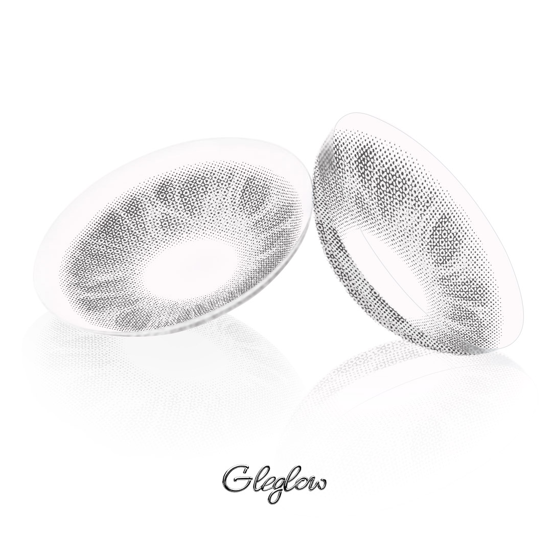 Magic Coral Grey - 1 Year, 2 lenses Colored Contacts - Gleglow