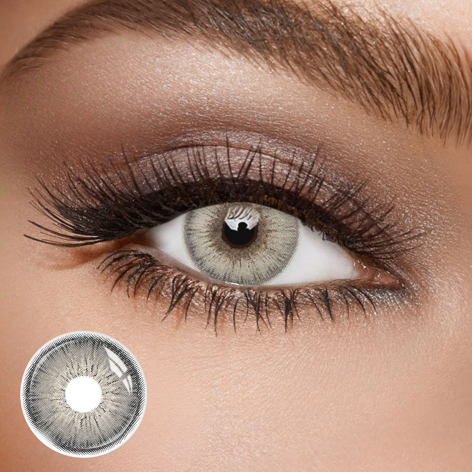 Magic Pop Grey - 1 Year, 2 lenses