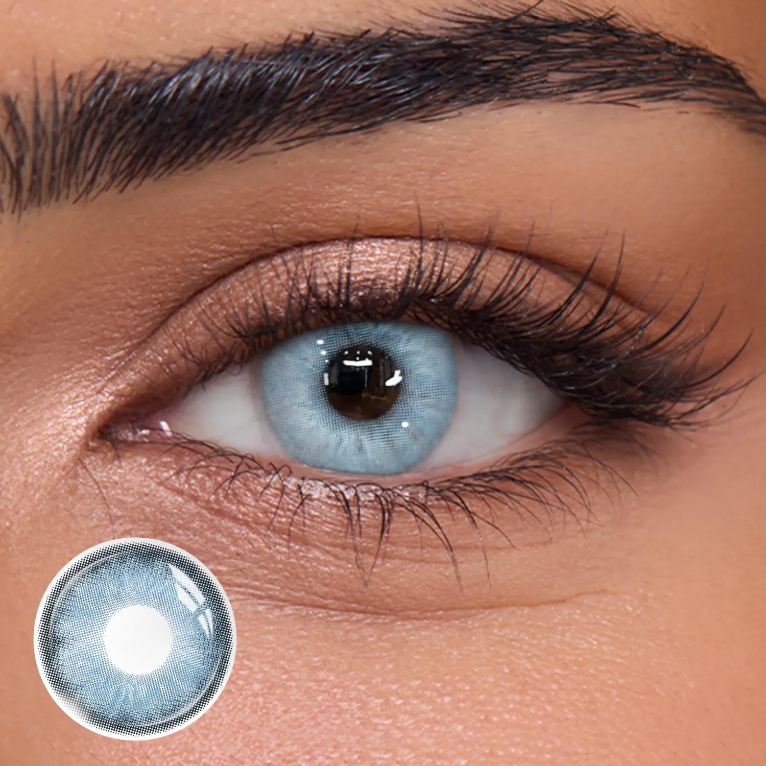 Mintcream Blue - 6-month，2 lenses