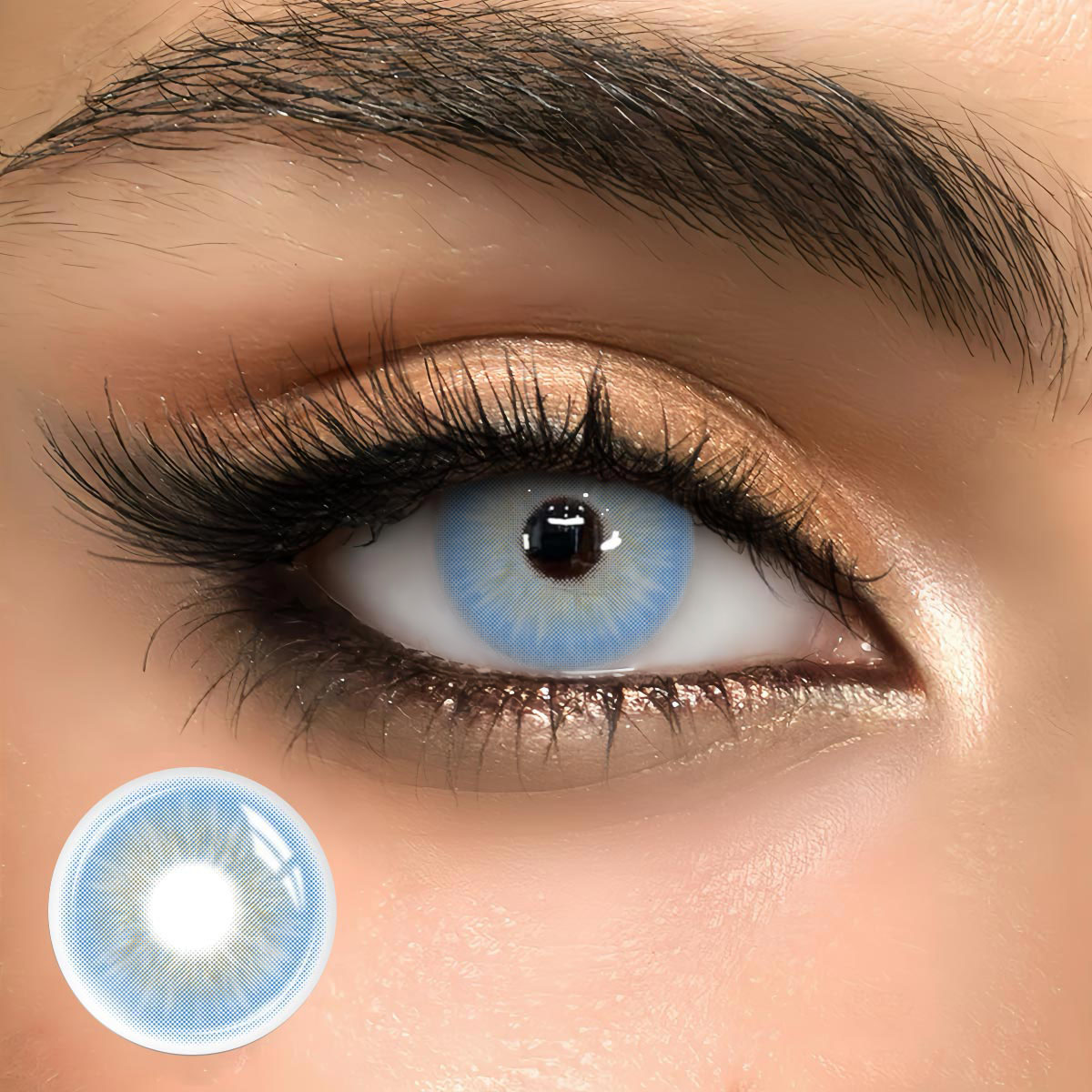 Moeli Blue - 1 Year, 2 lenses