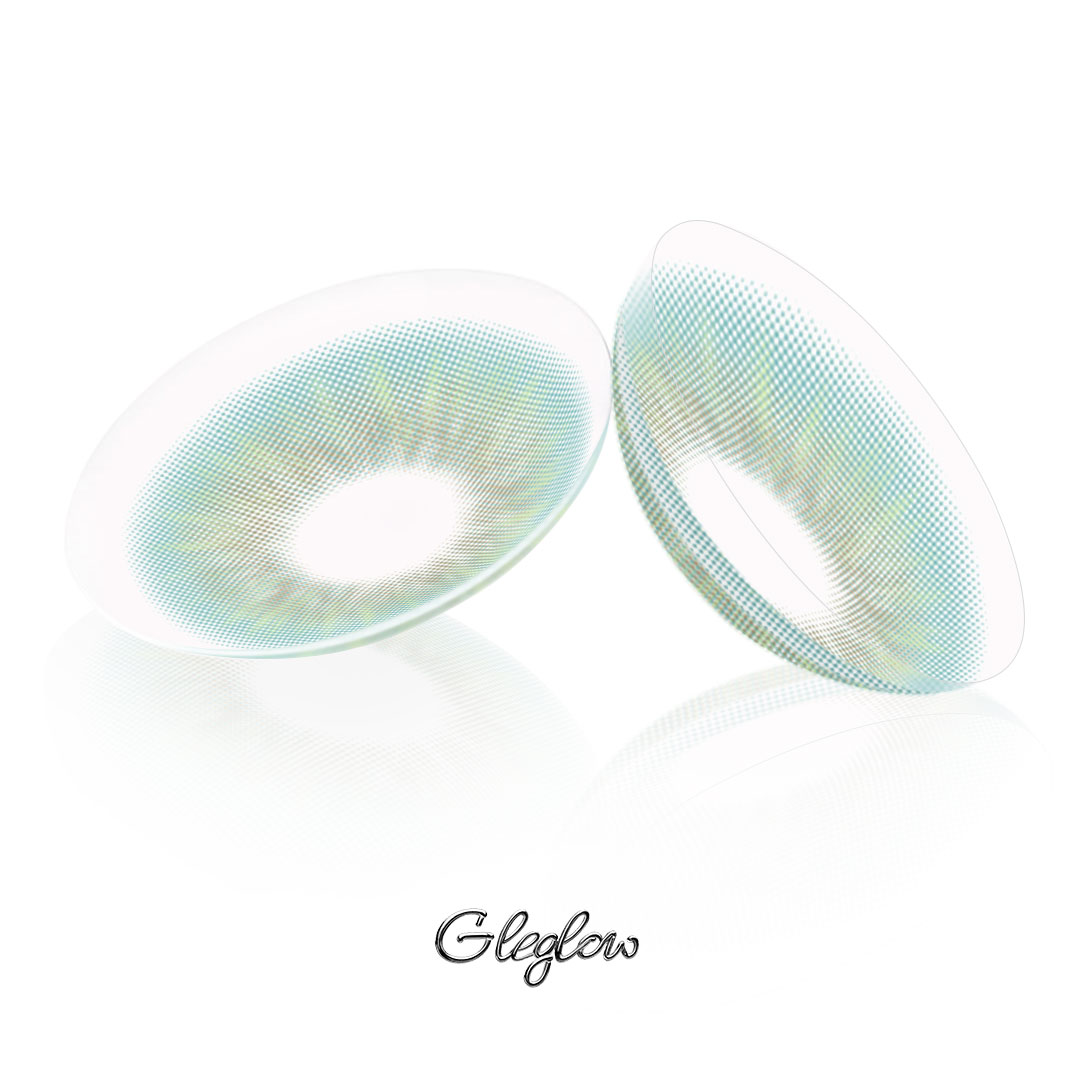 Moeli Green - 1 Year, 2 lenses Colored Contacts - Gleglow