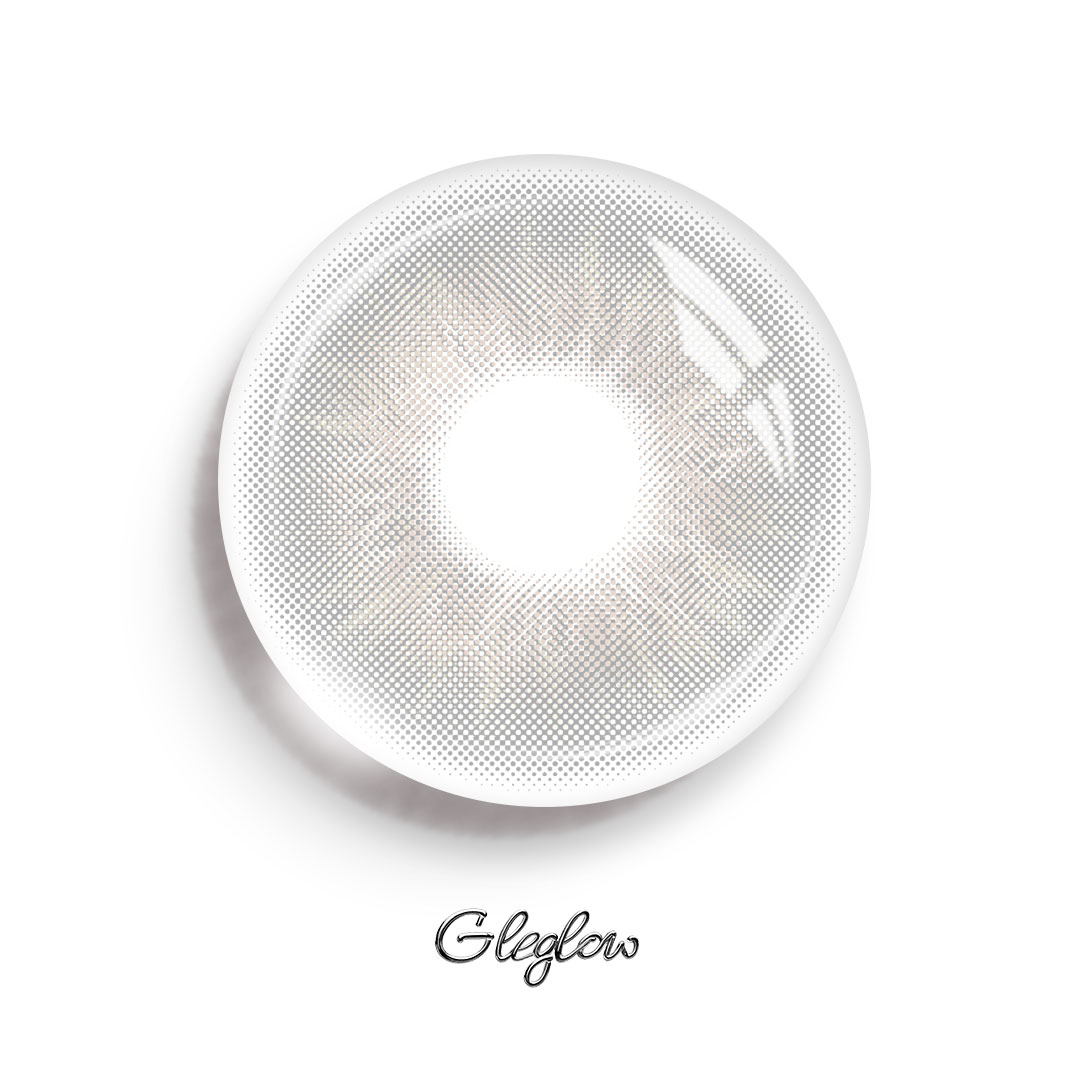 Moeli Grey - 1 Year, 2 lenses Colored Contacts - Gleglow