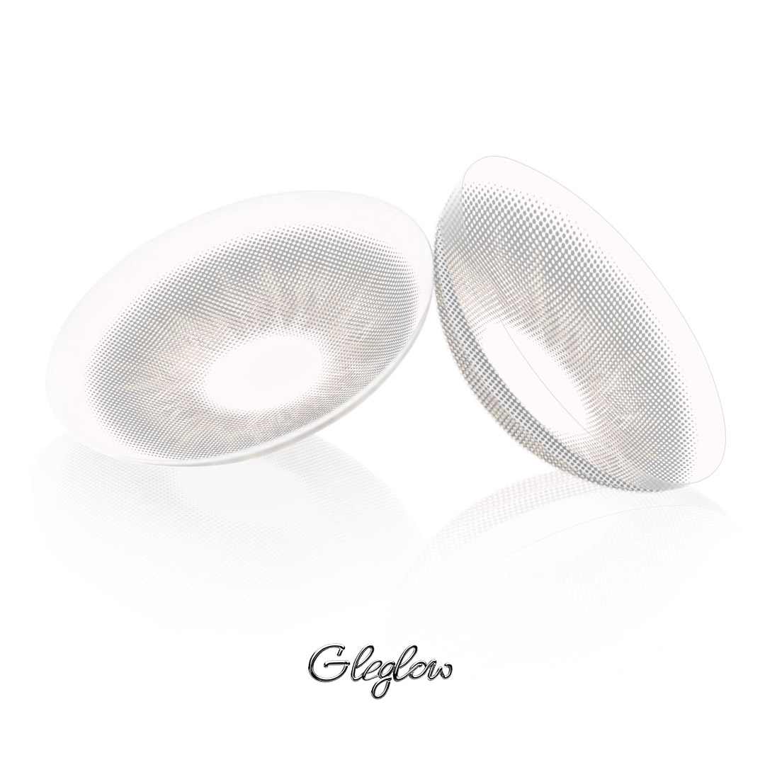 Moeli Grey - 1 Year, 2 lenses Colored Contacts - Gleglow