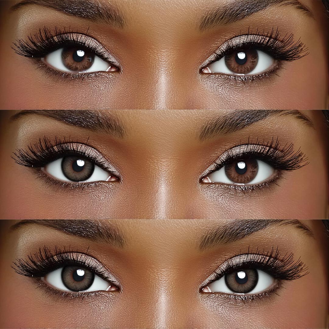 Moonmist Grey - 1 Year, 2 lenses Colored Contacts - Gleglow