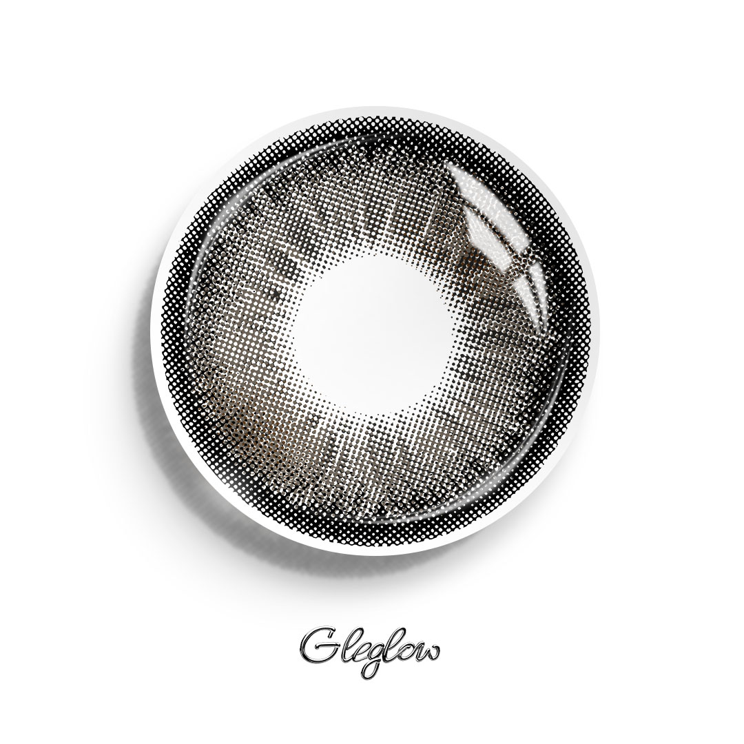 Moonmist Grey - 1 Year, 2 lenses Colored Contacts - Gleglow