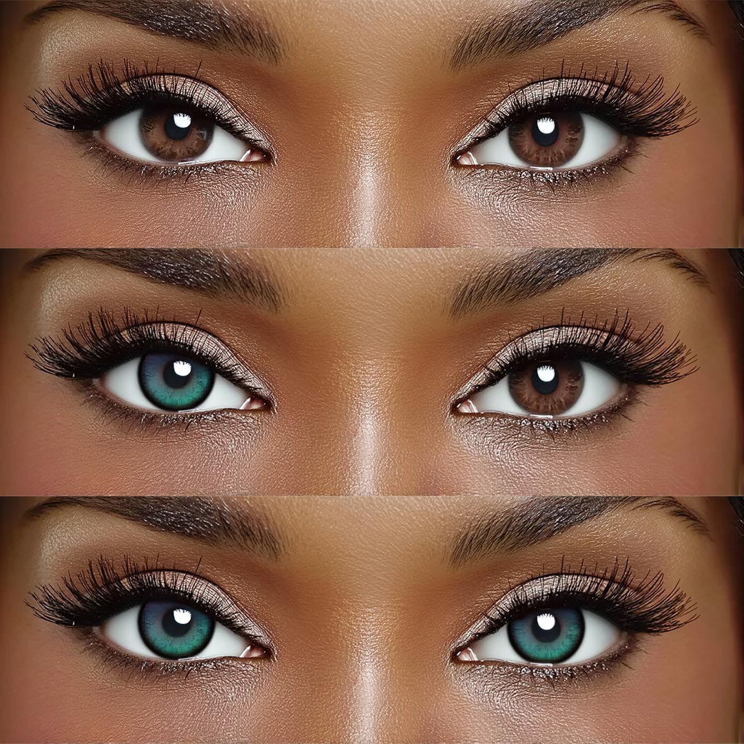 Mystara Green - 1 Year, 2 lenses Colored Contacts - Gleglow
