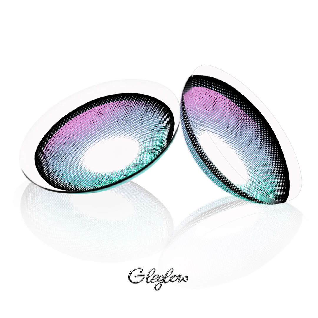 Mystara Green - 1 Year, 2 lenses Colored Contacts - Gleglow