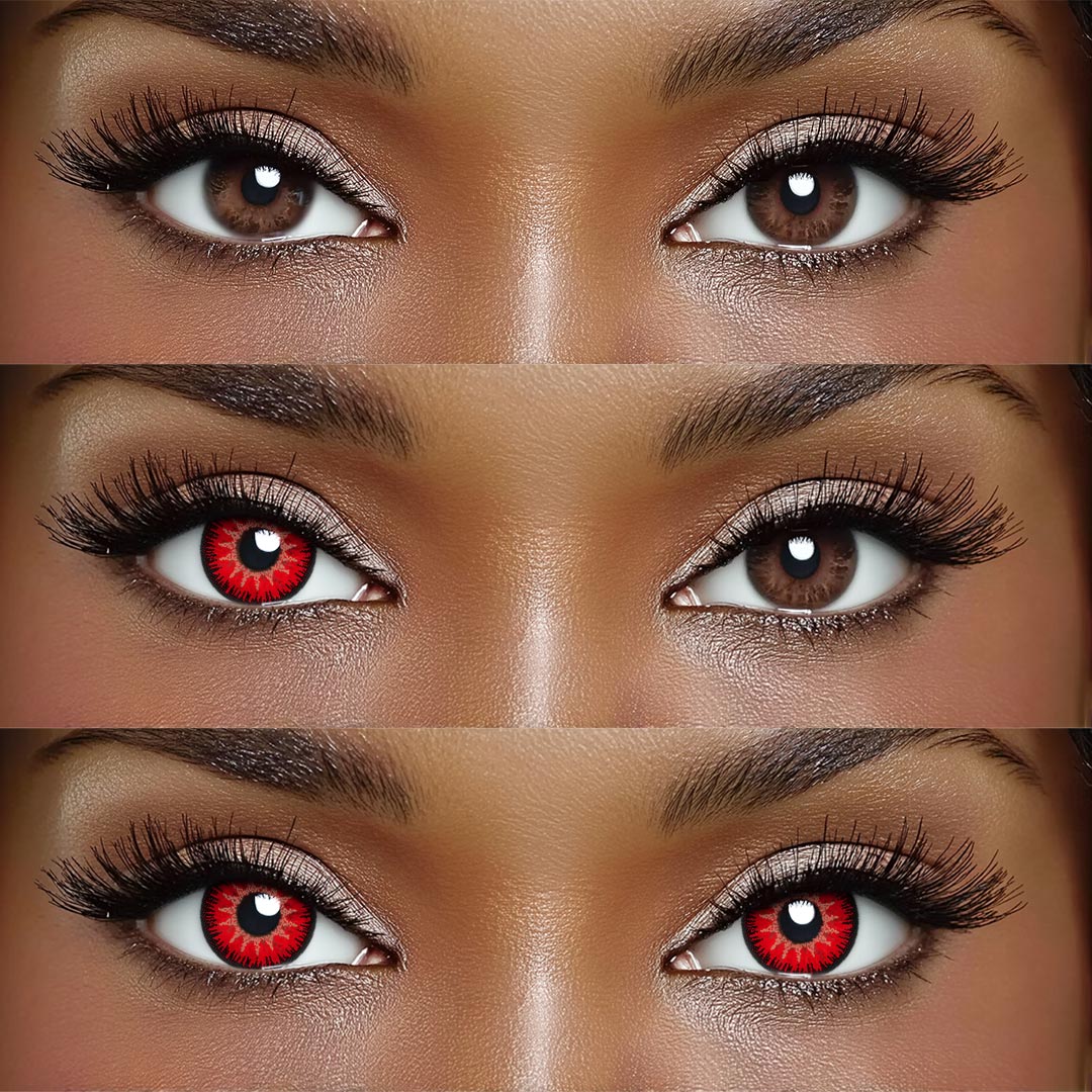 Mystery Red - 1 Year, 2 lenses