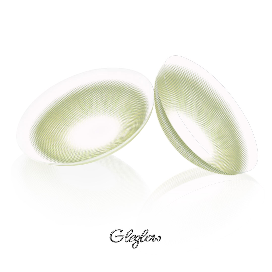 Mystira Green - 1 Year, 2 lenses Colored Contacts - Gleglow