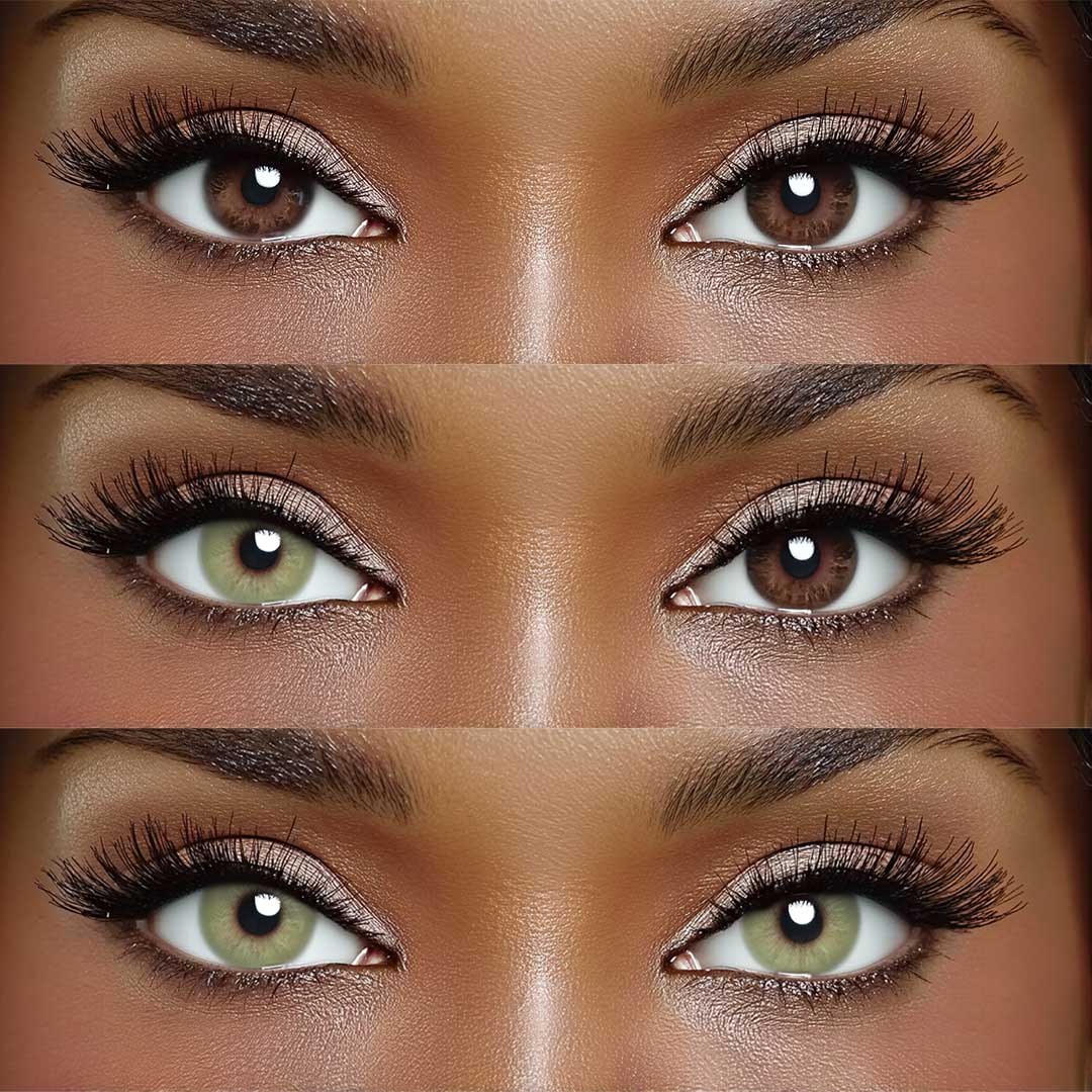 Mystira Green - 1 Year, 2 lenses Colored Contacts - Gleglow