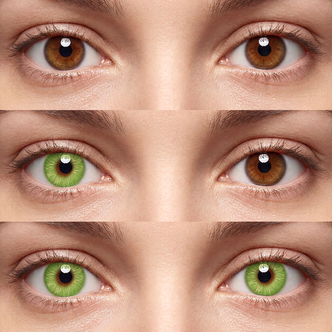 Magic Coral Green - 1 Year, 2 lenses