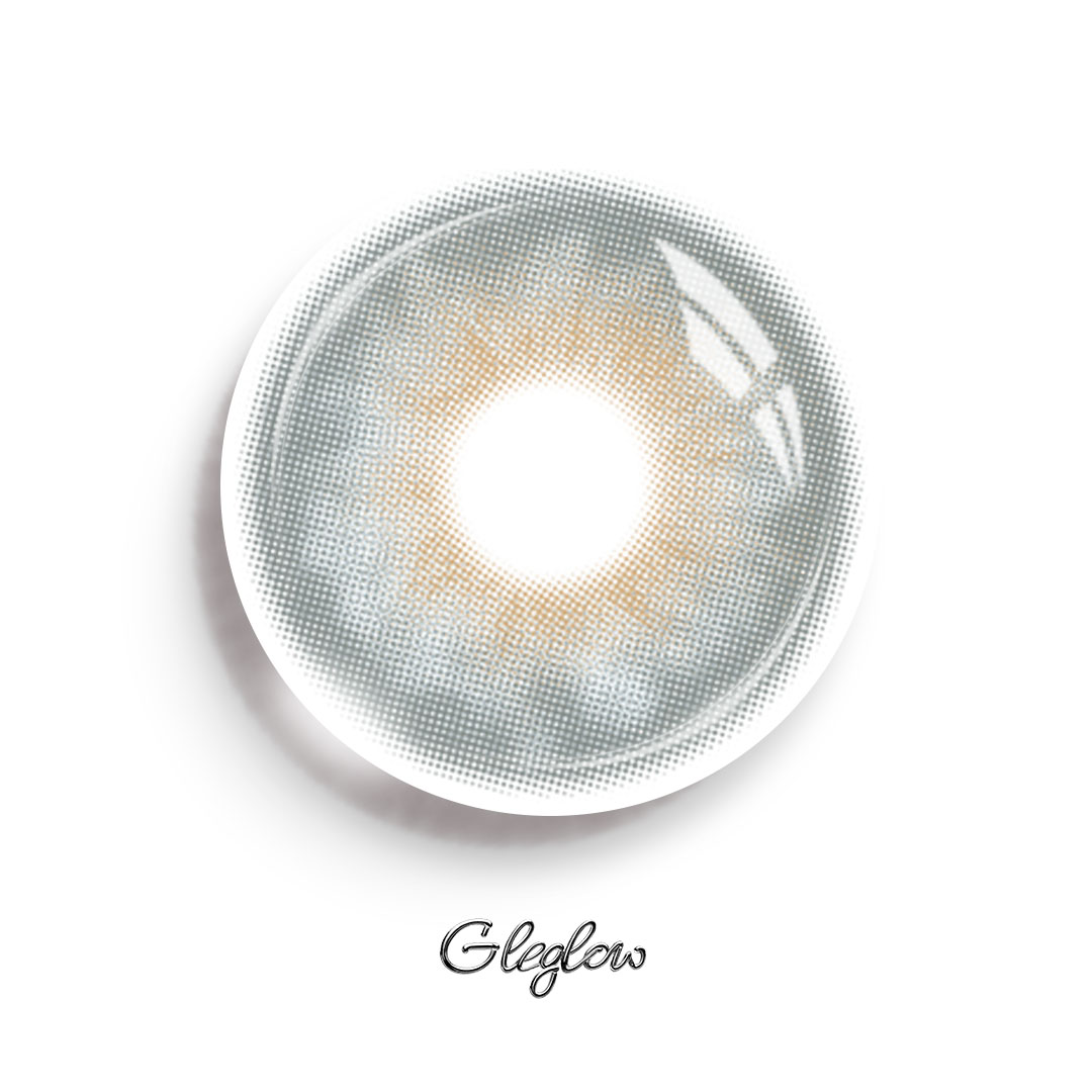 Navin Blue - 1 Year, 2 lenses Colored Contacts - Gleglow