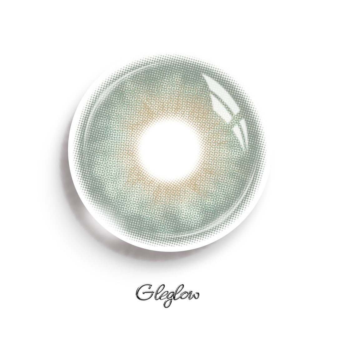 Navin Green - 1 Year, 2 lenses Colored Contacts - Gleglow