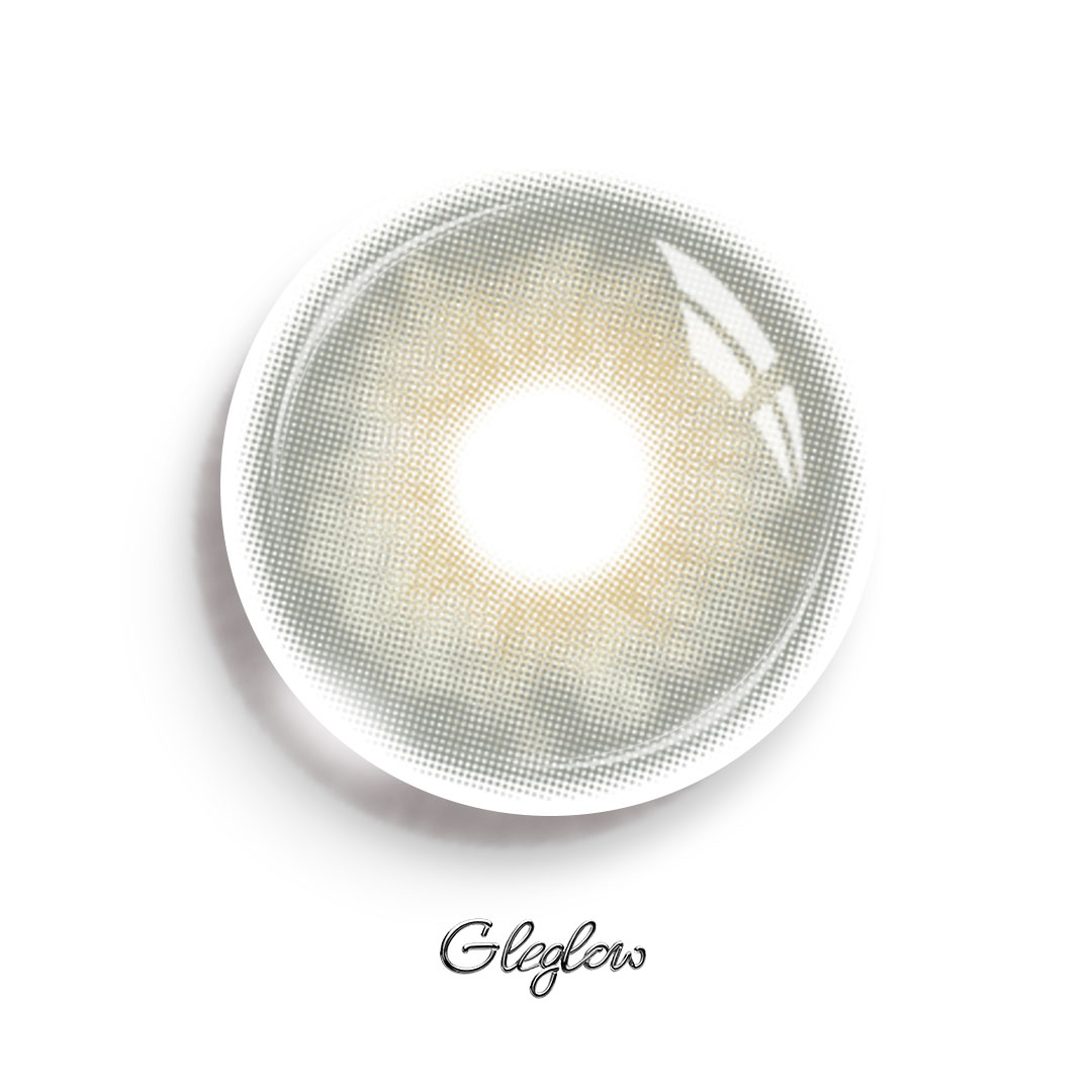 Navin Grey - 1 Year, 2 lenses Colored Contacts - Gleglow