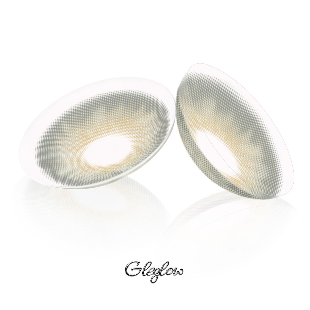Navin Grey - 1 Year, 2 lenses Colored Contacts - Gleglow