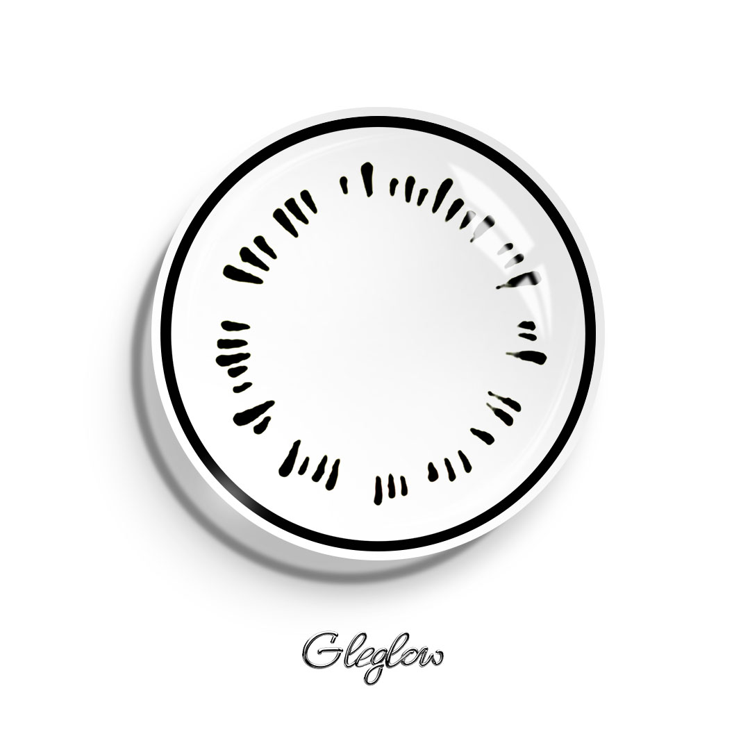 Neji Byakugan White - 1 Year, 2 lenses