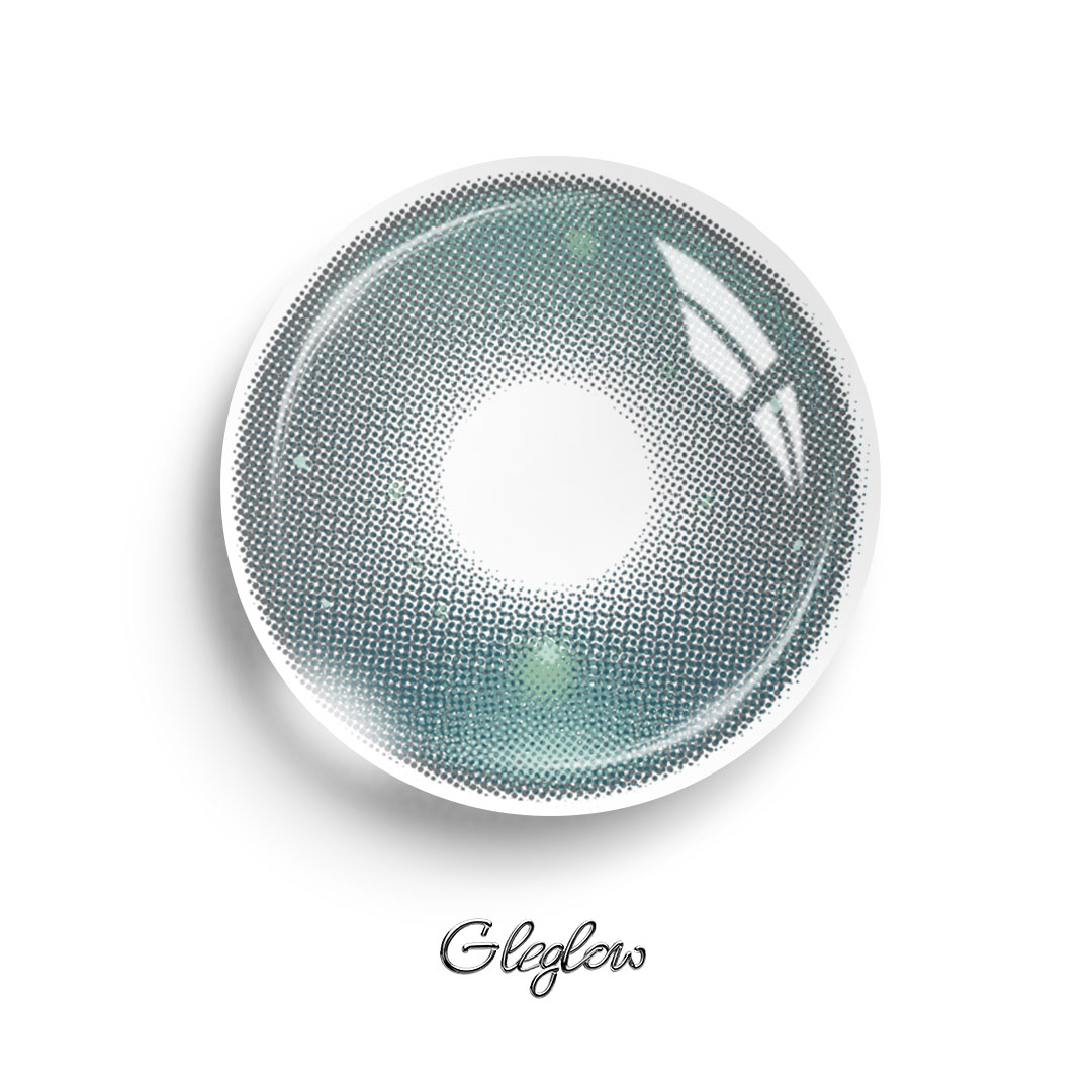 Neon Pulse Blue Contact Lenses – 1 Year, 2 Lenses Colored Contacts - Gleglow