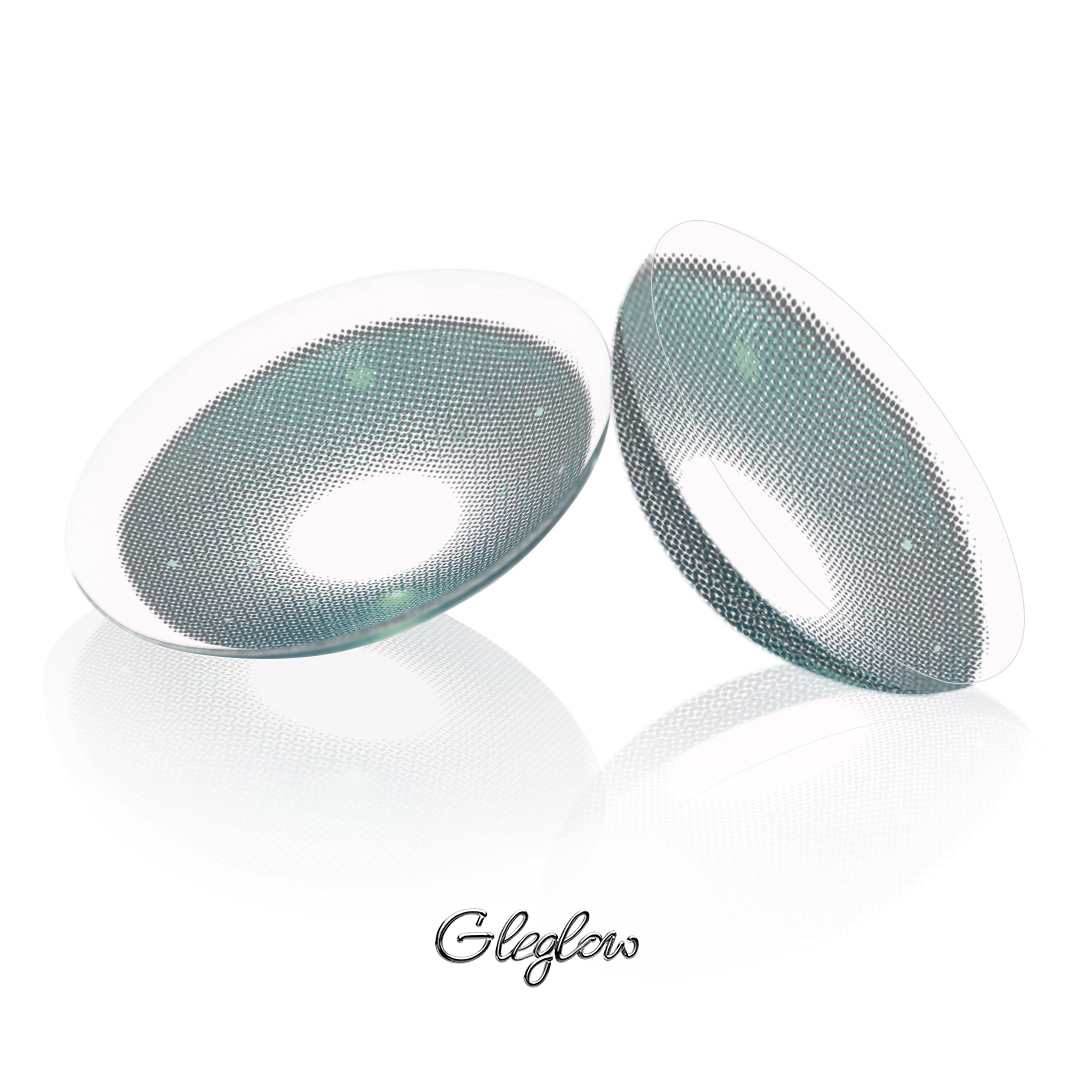 Neon Pulse Blue Contact Lenses – 1 Year, 2 Lenses Colored Contacts - Gleglow
