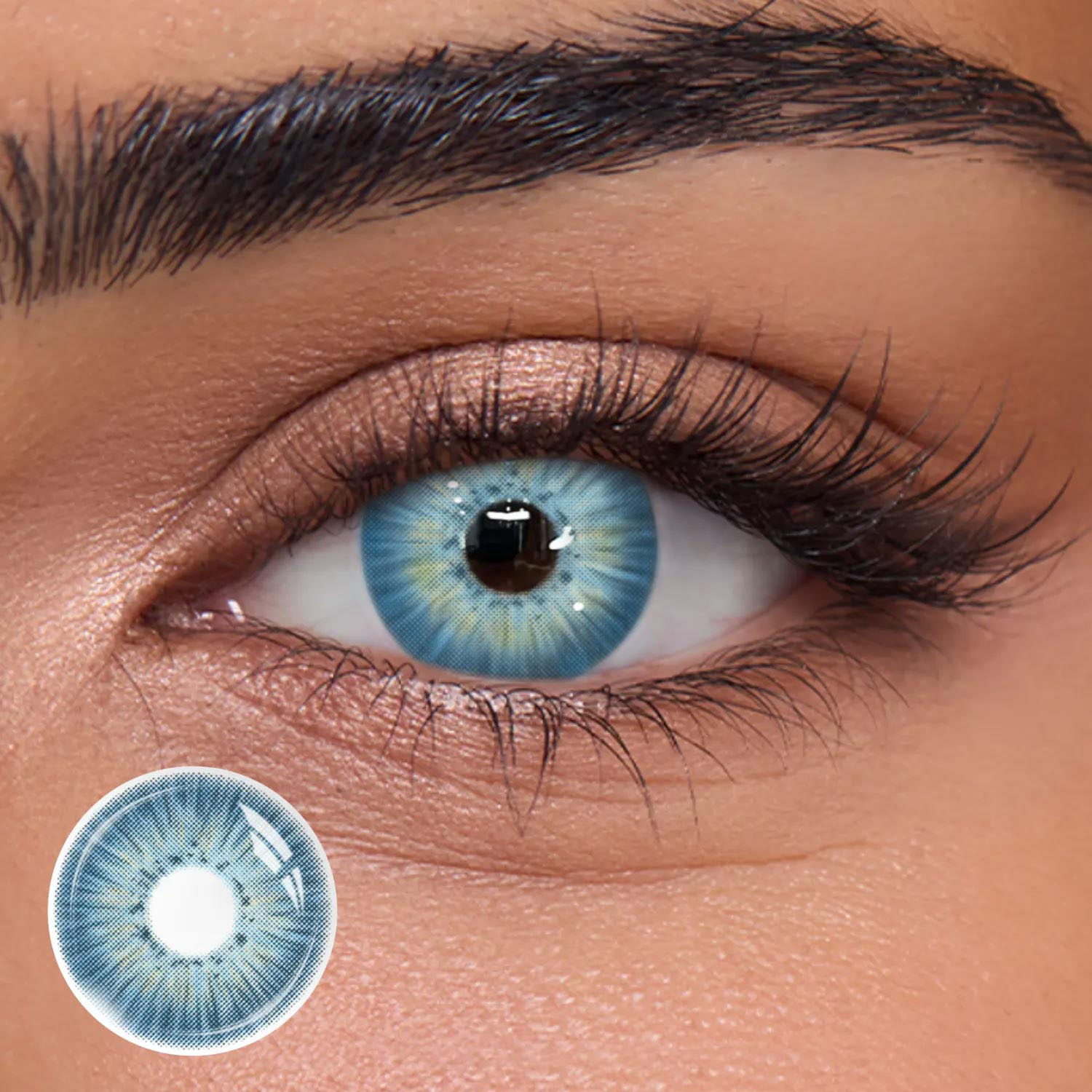 New York II Blue - 1 Year, 2 lenses