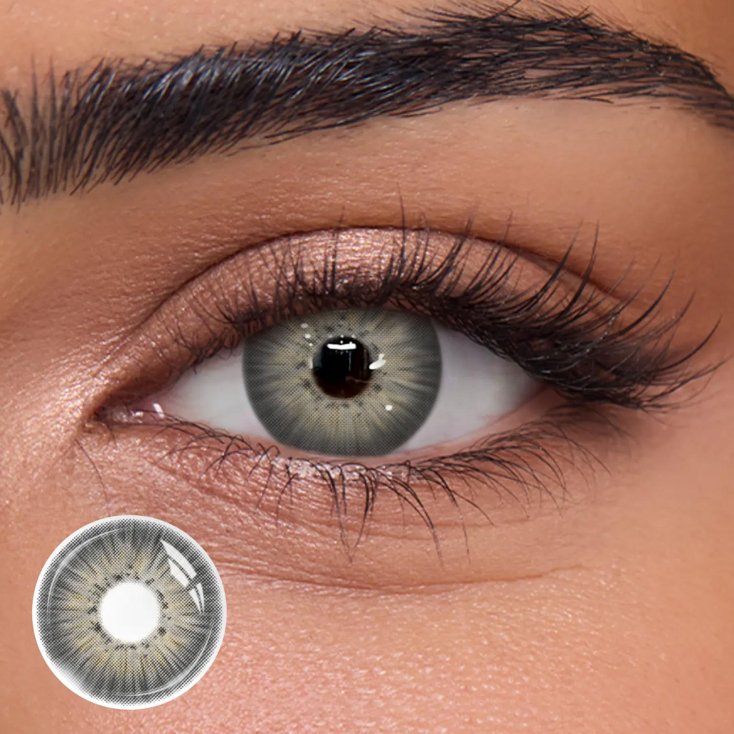 New York III Grey - 1 Year, 2 lenses