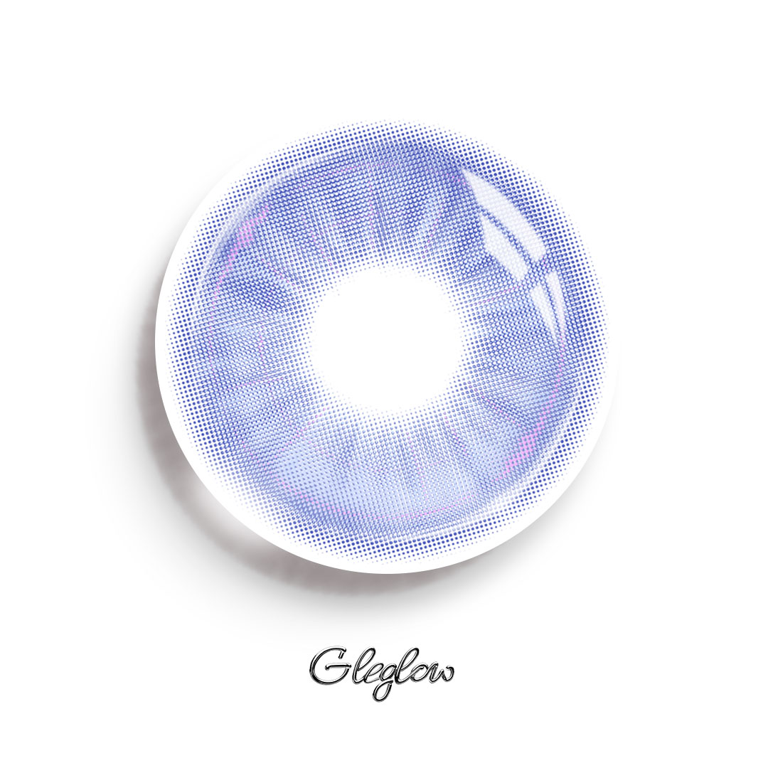 Nimbusis Purple - 1 Year, 2 lenses Colored Contacts - Gleglow