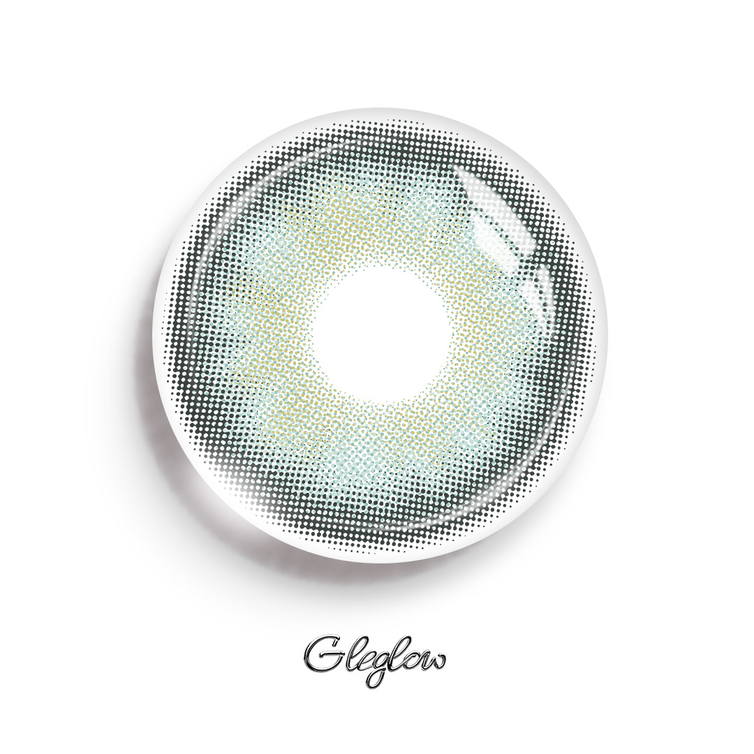 Oasis Jade - 1 Year, 2 lenses Colored Contacts - Gleglow