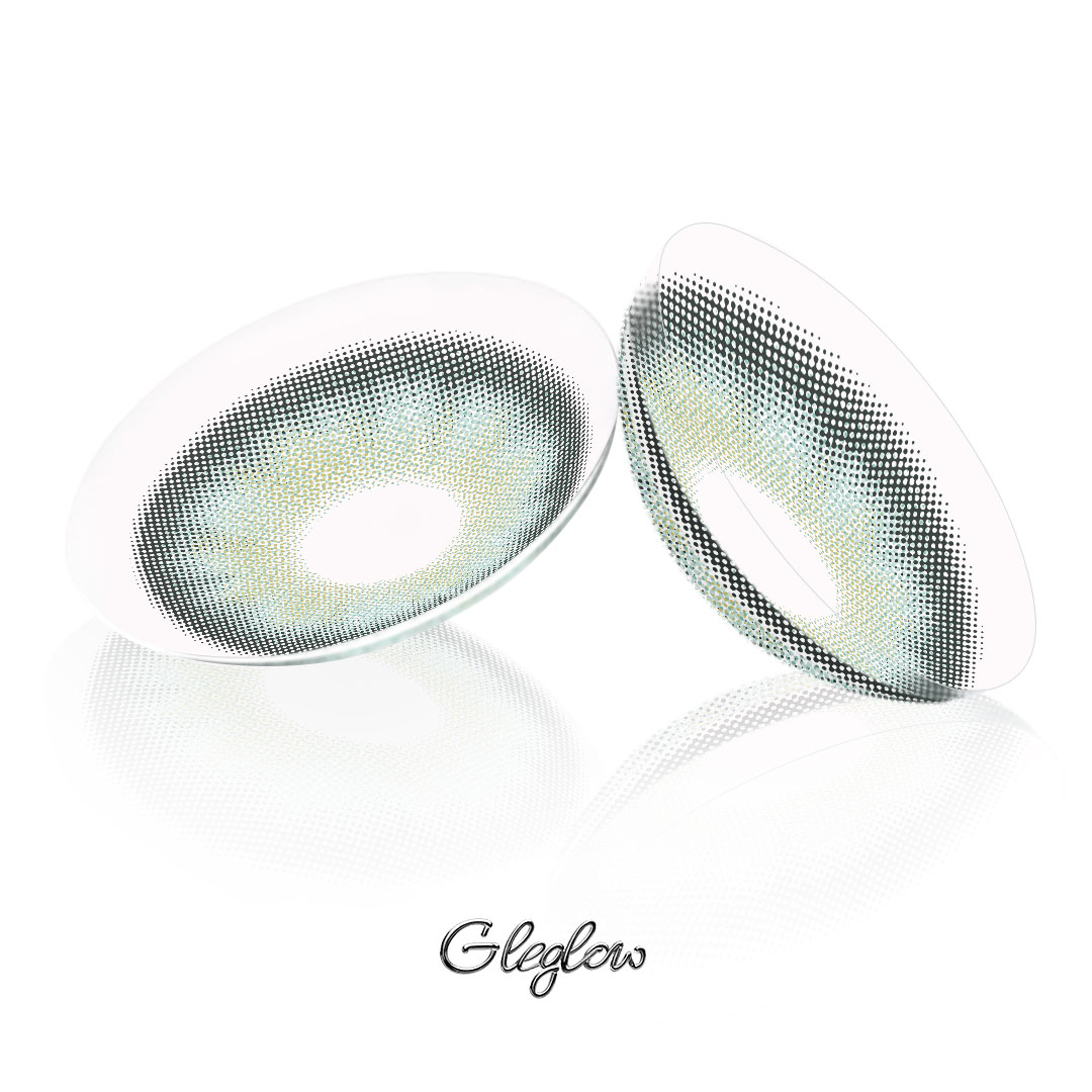 Oasis Jade - 1 Year, 2 lenses Colored Contacts - Gleglow