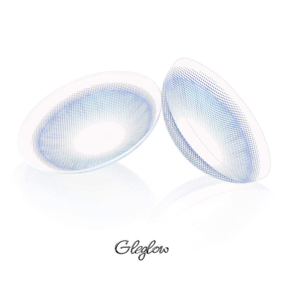 Ocean Blue - 1 Year, 2 lenses Colored Contacts - Gleglow