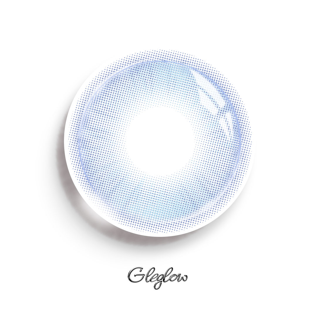 Onira Blue - 1 Year, 2 lenses Colored Contacts - Gleglow