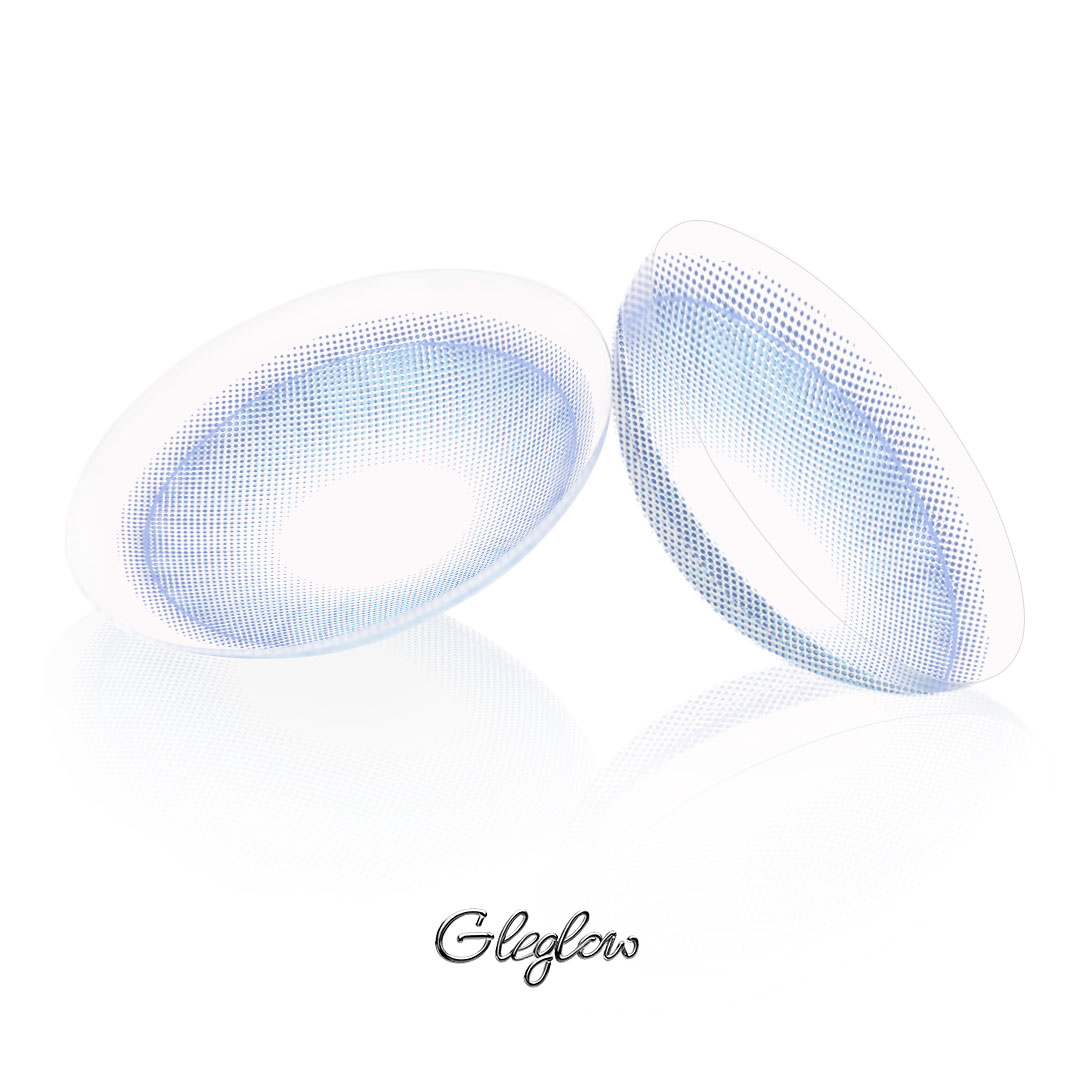 Onira Blue - 1 Year, 2 lenses Colored Contacts - Gleglow