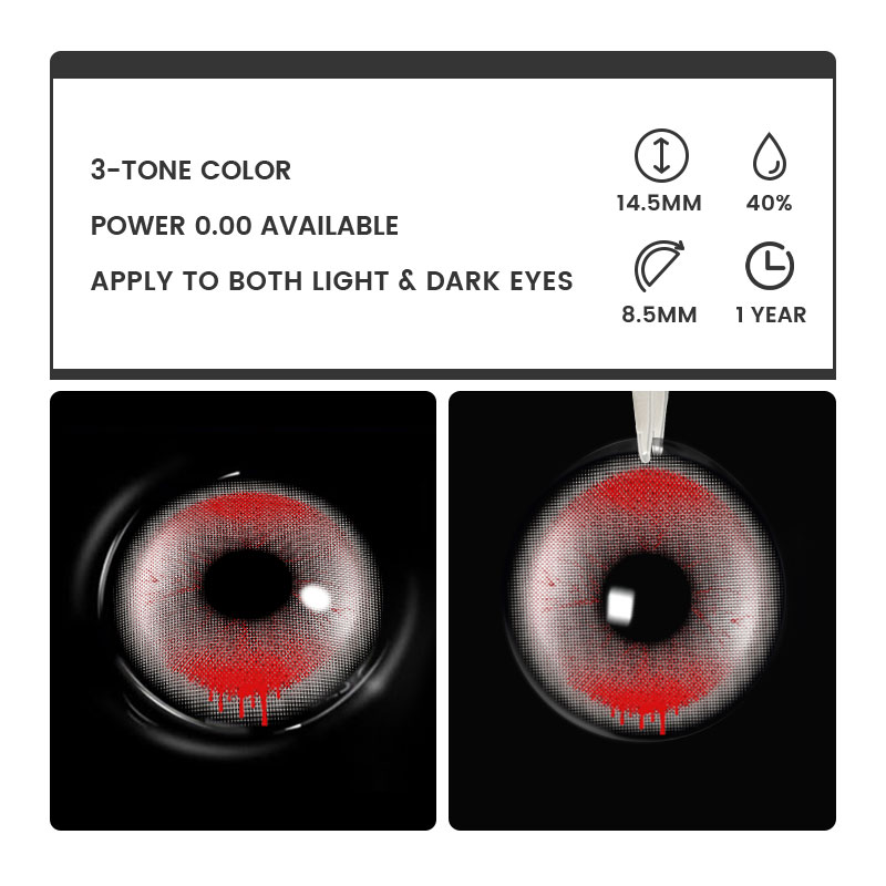 Onyx Red - 1 Year, 2 lenses