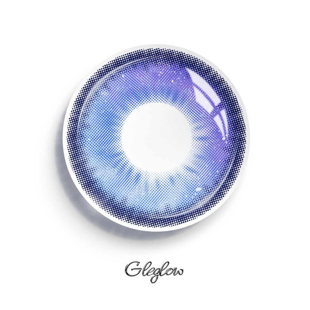 Origin Blue - 1 Year, 2 lenses Colored Contacts - Gleglow