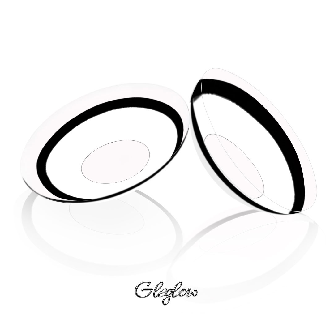 Pallor White - 1 Year, 2 lenses Colored Contacts - Gleglow
