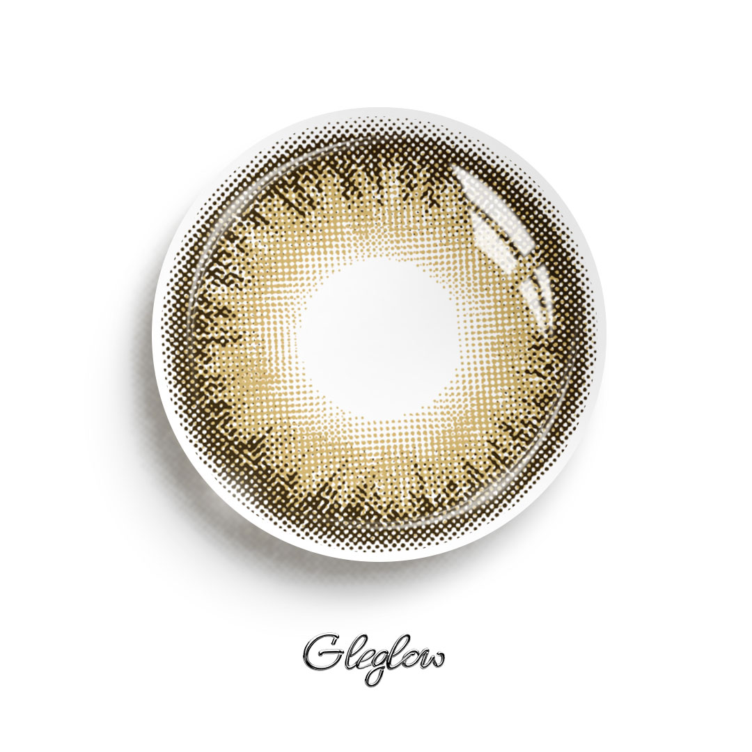 Panther Brown - 1 Year, 2 lenses Colored Contacts - Gleglow