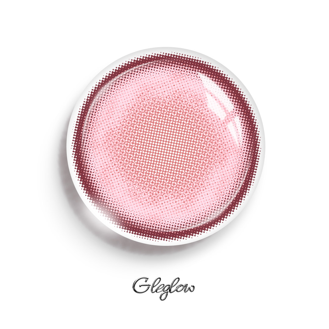 Paradise Pink - monthly, 2 lenses Colored Contacts - Gleglow