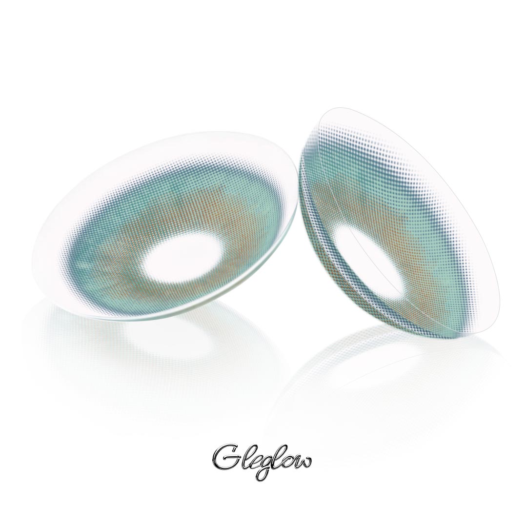 Plush Blue - monthly, 2 lenses Colored Contacts - Gleglow