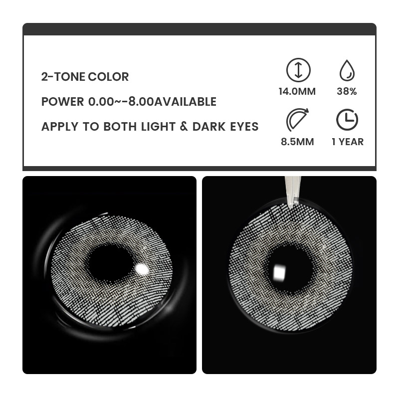 Sanele Green-Grey - 1 Year, 2 lenses