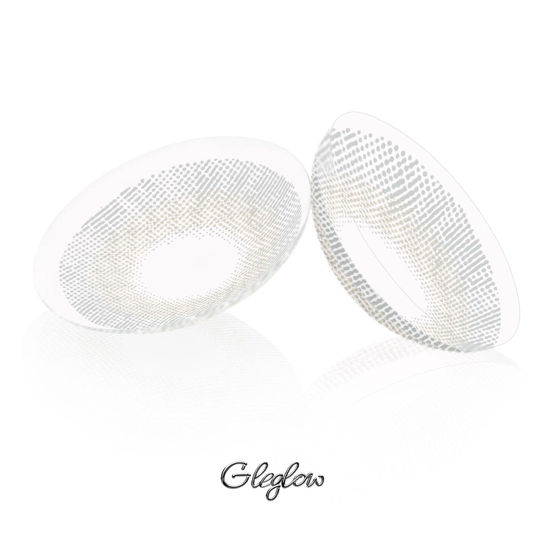 Serac Green-Grey - 1 Year, 2 lenses Colored Contacts - Gleglow